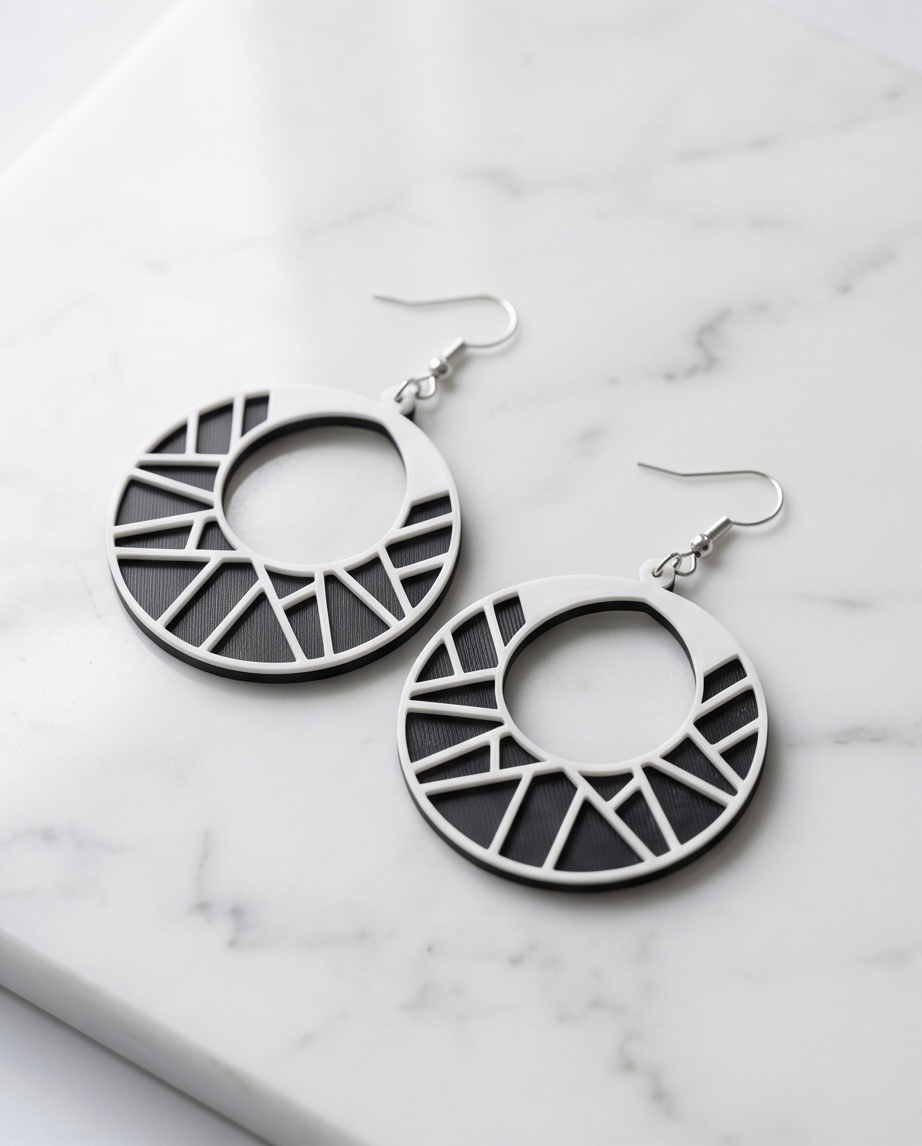 Eleganta Art Deco-örhängen – perfekt till fest & vardag