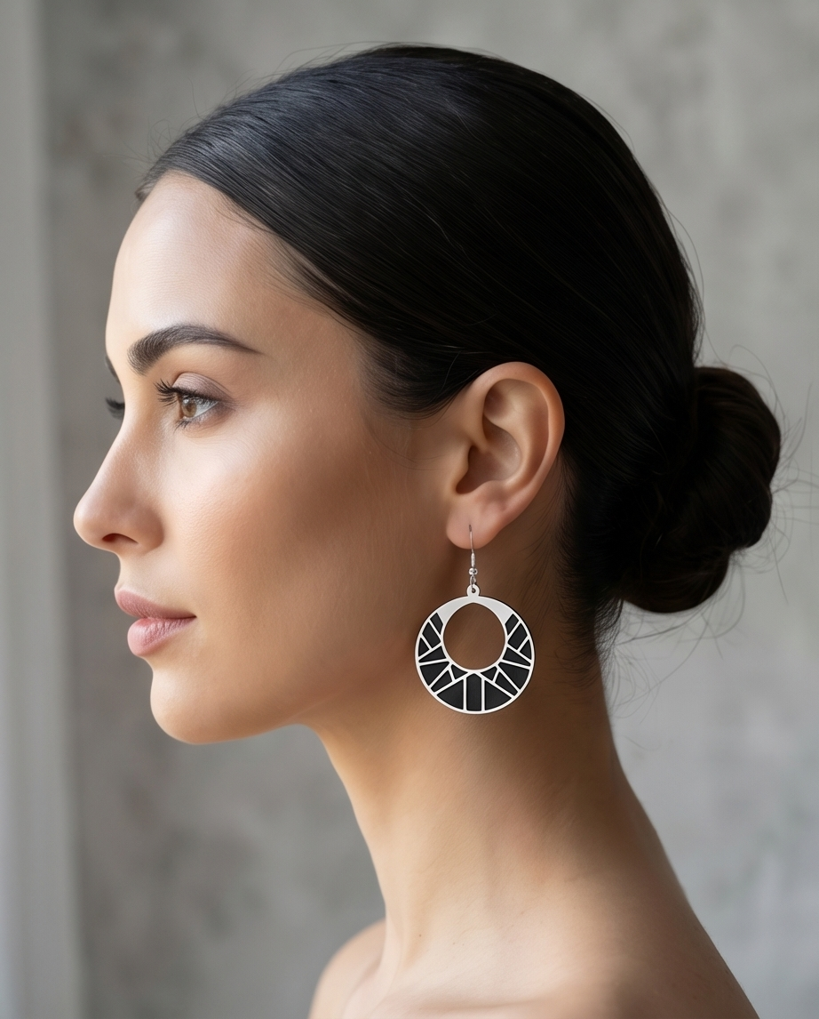 Eleganta Art Deco-örhängen – perfekt till fest & vardag