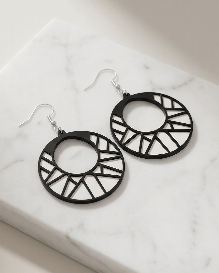 Eleganta Art Deco-örhängen – perfekt till fest & vardag